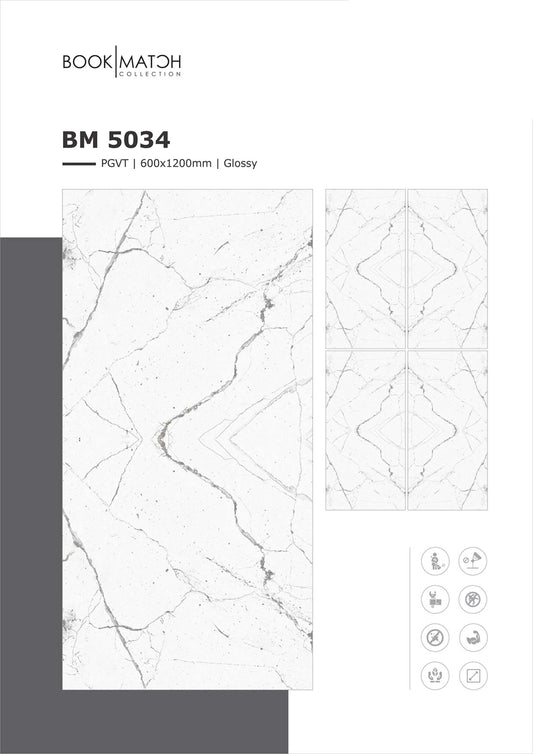 BM 5034 Glazed Vitrified Tiles