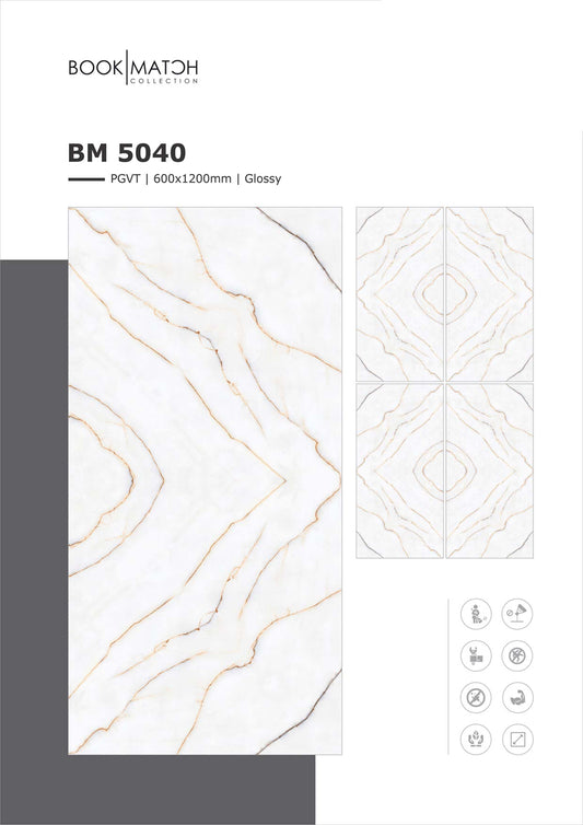 BM 5040 Glazed Vitrified Tiles