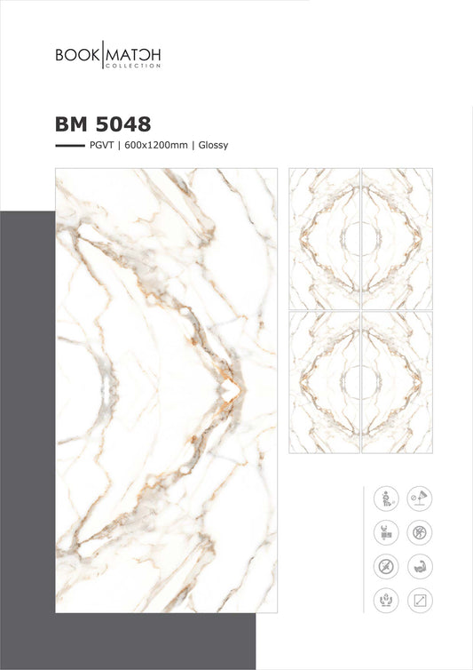 BM 5048 Glazed Vitrified Tiles