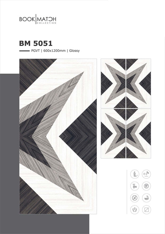 BM 5051 Glazed Vitrified Tiles