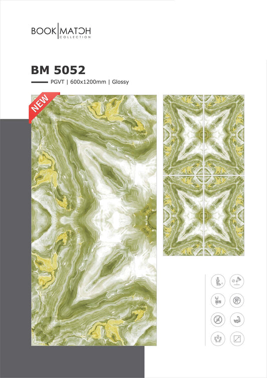 BM 5052 Glazed Vitrified Tiles