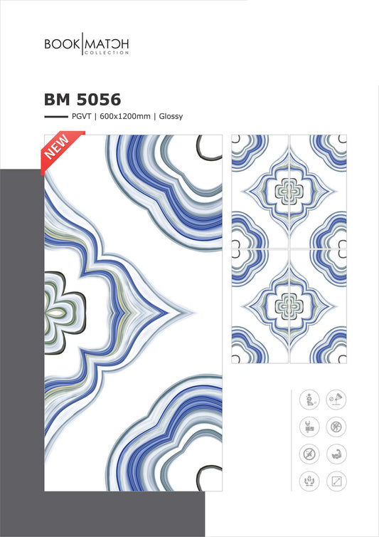 BM 5056 Glazed Vitrified Tiles