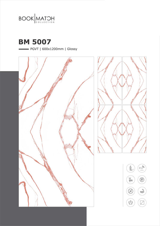 BM 5007 Glazed Vitrified Tiles