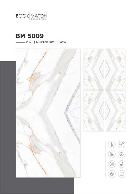 BM 5009 Glazed Vitrified Tiles