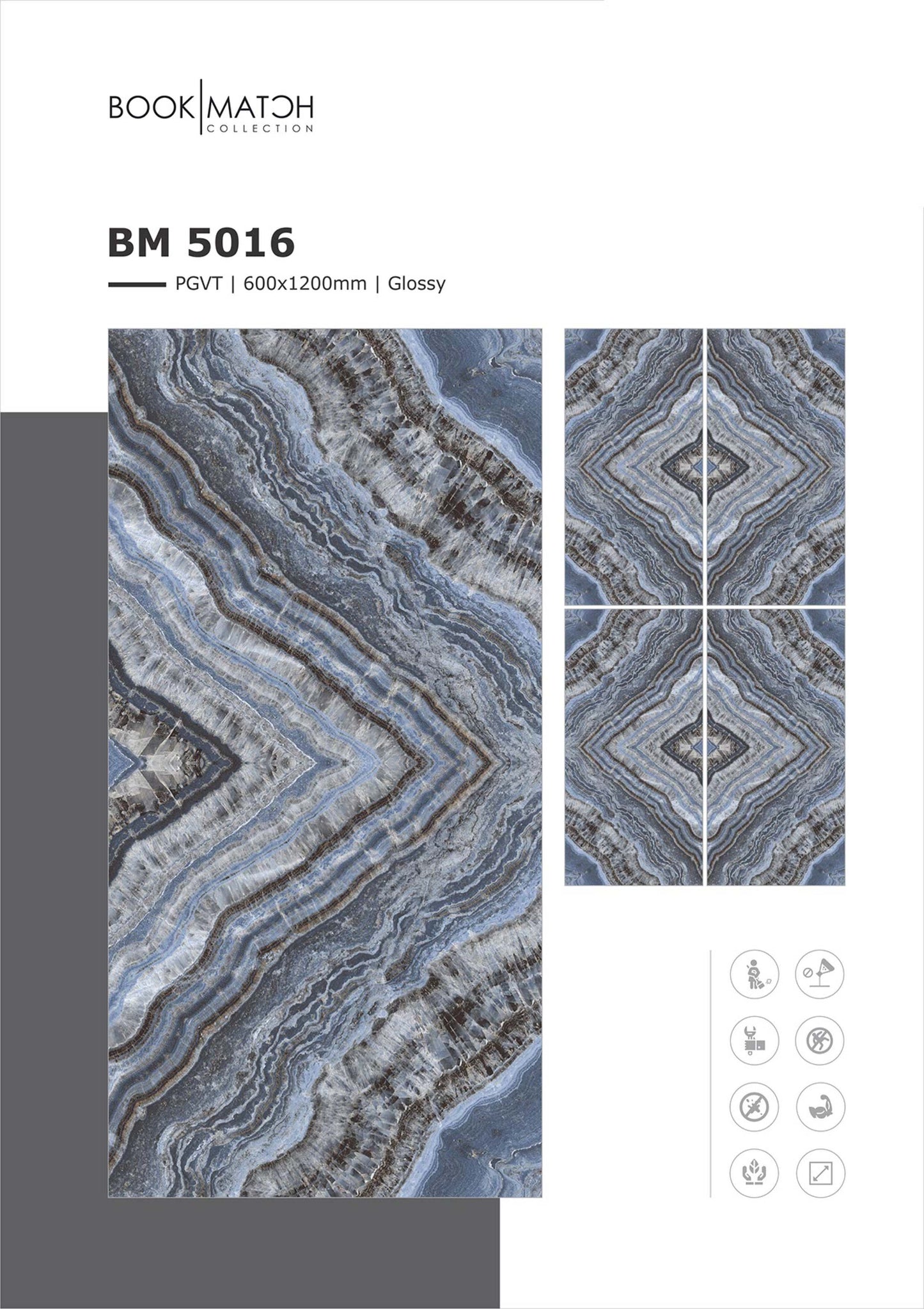 BM 5016 Glazed Vitrified Tiles