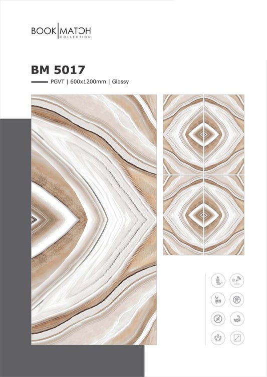 BM 5017 Glazed Vitrified Tiles