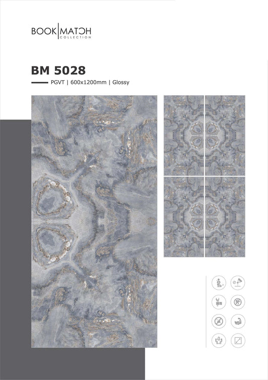 BM 5028 Glazed Vitrified Tiles