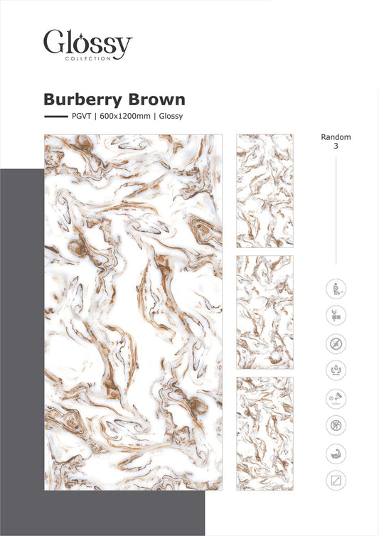 Burberry Brown (9mm) Large Format Ceramic Slab