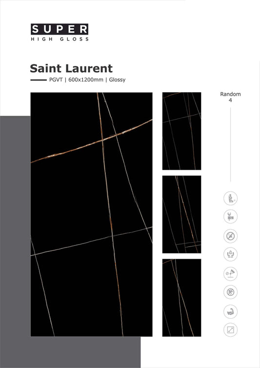 Saint Laurent Glazed Vitrified Tiles